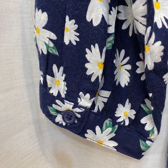 Old Navy Blue Ditsy Floral Dress - Picture 6 of 10